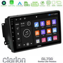 Clarion GL700 Lite Series 8Core Android11 6+128GB Mercedes C/CLK/G Class (W203/W209) Navigation Multimedia Tablet 9 Με Carplay -amp; Android Auto