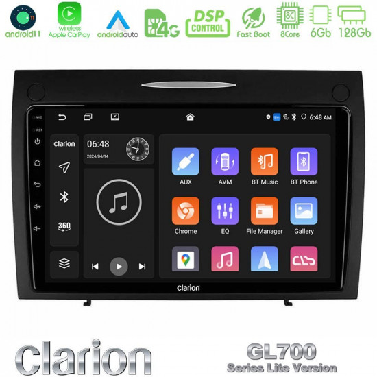 Clarion GL700 Lite Series 8Core Android11 6+128GB Mercedes SLK Class Navigation Multimedia Tablet 9 Με Carplay -amp; Android Auto Clarion GL700 Lite Series 8Core Android11 6+128GB Mercedes SLK Class Navigation Multimedia Tablet 9 Με Carplay -amp; Android Auto