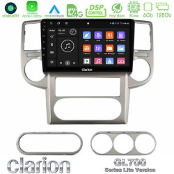 Clarion GL700 Lite Series 8Core Android11 6+128GB Nissan X-Trail 2003-2007 Navigation Multimedia Tablet 10 Με Carplay -amp; Android Auto