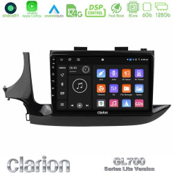 Clarion GL700 Lite Series 8Core Android11 6+128GB Opel Mokka 2016-2020 Navigation Multimedia Tablet 9 Με Carplay -amp; Android Auto