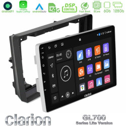 Clarion GL700 Lite Series 8Core Android11 6+128GB Peugeot 308 2013-2020 Navigation Multimedia Tablet 9 Με Carplay -amp; Android Auto