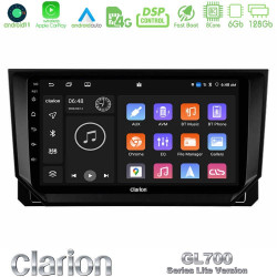 Clarion GL700 Lite Series 8Core Android11 6+128GB Seat Arona/Ibiza Navigation Multimedia Tablet 9 Με Carplay -amp; Android Auto