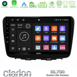 Clarion GL700 Lite Series 8Core Android11 6+128GB Suzuki Baleno 2016-2021 Navigation Multimedia Tablet 9 Με Carplay -amp; Android Auto