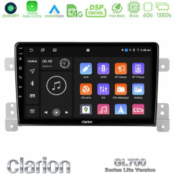 Clarion GL700 Lite Series 8Core Android11 6+128GB Suzuki Grand Vitara Navigation Multimedia Tablet 9 Με Carplay -amp; Android Auto