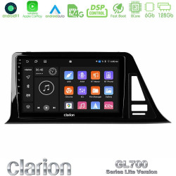 Clarion GL700 Lite Series 8Core Android11 6+128GB Toyota CH-R Navigation Multimedia Tablet 9 Με Carplay -amp; Android Auto