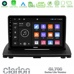 Clarion GL700 Lite Series 8Core Android11 6+128GB Volvo XC90 2006-2014 Navigation Multimedia Tablet 9 Με Carplay -amp; Android Auto