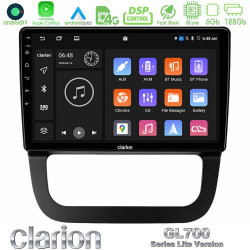 Clarion GL700 Lite Series 8Core Android11 6+128GB VW Jetta Navigation Multimedia Tablet 10 Με Carplay -amp; Android Auto