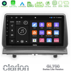 Clarion GL700 Lite Series Dodge Nitro 2007-2011 8Core Android11 2+32GB Navigation Multimedia Tablet 9? Με Carplay -amp; Android Auto Με Carplay -amp; Android Auto