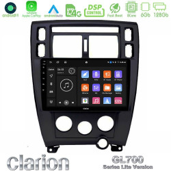 Clarion GL700 Lite Series Hyundai Tucson 2006 – 2013 8Core Android11 6+128GB Navigation Multimedia Tablet 9 Με Carplay -amp; Android Auto Με Carplay -amp; Android A