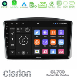 Clarion GL700 Lite Series Jeep Grand Cherokee 2005-2007 8Core Android11 2+32GB Navigation Multimedia Tablet 10? Με Carplay -amp; Android Auto Με Carplay -amp; Androi