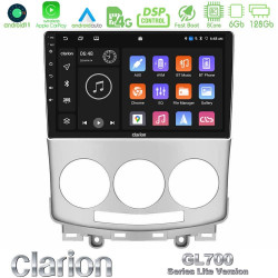 Clarion GL700 Lite Series Mazda 5 2004-2010 8Core Android11 6+128GB Navigation Multimedia Tablet 9? Με Carplay -amp; Android Auto