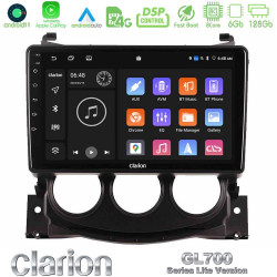 Clarion GL700 Lite Series Nissan 370Z 2009-2013 8Core Android11 6+128GB Navigation Multimedia Tablet 9? Με Carplay -amp; Android Auto