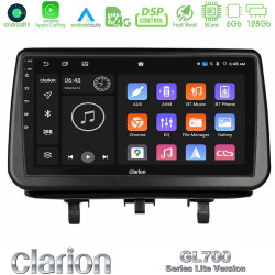 Clarion GL700 Lite Series Opel Meriva B 2010-2017 8Core Android11 6+128GB Navigation Multimedia Tablet 9? Με Carplay -amp; Android Auto