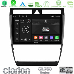 Clarion GL700 Series 8Core Android13 4+64GB Audi A6 (C5) 1997-2004 Navigation Multimedia Tablet 9 Με Carplay -amp; Android Auto