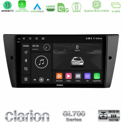 Clarion GL700 Series 8Core Android13 4+64GB BMW 3 Series 2006-2011 Navigation Multimedia Tablet 9 Με Carplay -amp; Android Auto