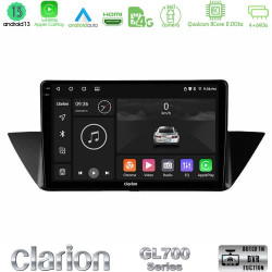 Clarion GL700 Series 8Core Android13 4+64GB BMW Χ1 E84 Navigation Multimedia Tablet 10 Με Carplay -amp; Android Auto