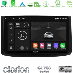 Clarion GL700 Series 8Core Android13 4+64GB Chevrolet Aveo 2006-2010 Navigation Multimedia Tablet 9 Με Carplay -amp; Android Auto