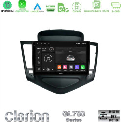Clarion GL700 Series 8Core Android13 4+64GB Chevrolet Cruze 2009-2012 Navigation Multimedia Tablet 9 Με Carplay -amp; Android Auto