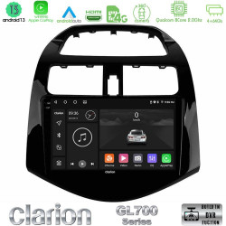 Clarion GL700 Series 8Core Android13 4+64GB Chevrolet Spark 2009-2015 Navigation Multimedia Tablet 9 Με Carplay -amp; Android Auto