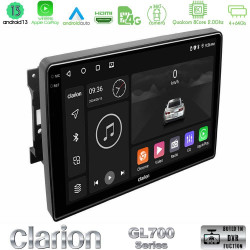 Clarion GL700 Series 8Core Android13 4+64GB Chrysler / Dodge / Jeep Navigation Multimedia Tablet 10 Με Carplay -amp; Android Auto Clarion GL700 Series 8Core Android13 4+64GB Chrysler / Dodge / Jeep Navigation Multimedia Tablet 10 Με Carplay -amp; Android Auto