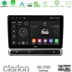 Clarion GL700 Series 8Core Android13 4+64GB Citroen C3 2016-> Navigation Multimedia Tablet 9 Με Carplay -amp; Android Auto