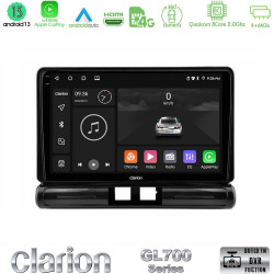 Clarion GL700 Series 8Core Android13 4+64GB Citroen C3 2016-> Navigation Multimedia Tablet 9 Με Carplay -amp; Android Auto