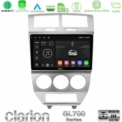 Clarion GL700 Series 8Core Android13 4+64GB Dodge Caliber 2006-2011 Navigation Multimedia Tablet 10 Με Carplay -amp; Android Auto Clarion GL700 Series 8Core Android13 4+64GB Dodge Caliber 2006-2011 Navigation Multimedia Tablet 10 Με Carplay -amp; Android Auto