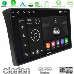 Clarion GL700 Series 8Core Android13 4+64GB Fiat Ducato/Citroen Jumper/Peugeot Boxer Navigation Multimedia Tablet 9 Με Carplay -amp; Android Auto