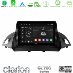 Clarion GL700 Series 8Core Android13 4+64GB Ford C-Max/Kuga Navigation Multimedia Tablet 9 Με Carplay -amp; Android Auto
