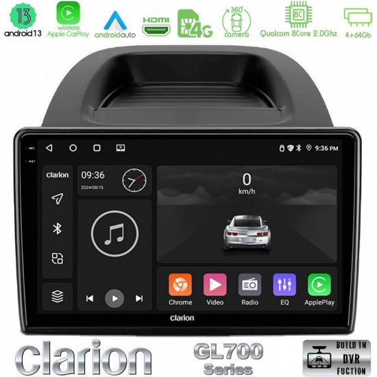 Clarion GL700 Series 8Core Android13 4+64GB Ford Ecosport 2018-2020 Navigation Multimedia Tablet 10 Με Carplay -amp; Android Auto Clarion GL700 Series 8Core Android13 4+64GB Ford Ecosport 2018-2020 Navigation Multimedia Tablet 10 Με Carplay -amp; Android Auto