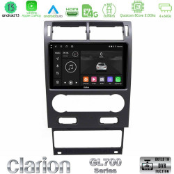 Clarion GL700 Series 8Core Android13 4+64GB Ford Mondeo 2004-2007 Navigation Multimedia Tablet 9 Με Carplay -amp; Android Auto