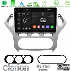 Clarion GL700 Series 8Core Android13 4+64GB Ford Mondeo 2007-2010 AUTO A/C Navigation Multimedia Tablet 10 Με Carplay -amp; Android Auto Clarion GL700 Series 8Core Android13 4+64GB Ford Mondeo 2007-2010 AUTO A/C Navigation Multimedia Tablet 10 Με Carplay -amp; Android Auto