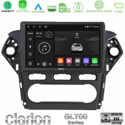 Clarion GL700 Series 8Core Android13 4+64GB Ford Mondeo 2011-2014 Navigation Multimedia Tablet 10 Με Carplay -amp; Android Auto Clarion GL700 Series 8Core Android13 4+64GB Ford Mondeo 2011-2014 Navigation Multimedia Tablet 10 Με Carplay -amp; Android Auto