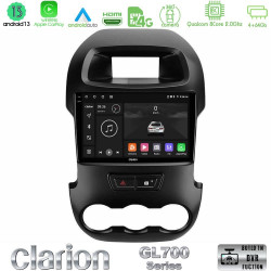 Clarion GL700 Series 8Core Android13 4+64GB Ford Ranger 2012-2016 Navigation Multimedia Tablet 9 Με Carplay -amp; Android Auto
