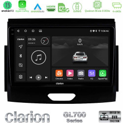 Clarion GL700 Series 8Core Android13 4+64GB Ford Ranger 2017-2022 Navigation Multimedia Tablet 9 Με Carplay -amp; Android Auto