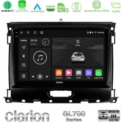 Clarion GL700 Series 8Core Android13 4+64GB Ford Ranger 2017-2022 Navigation Multimedia Tablet 9 Με Carplay -amp; Android Auto