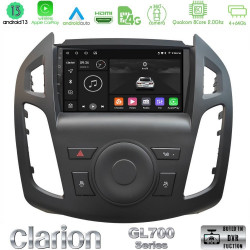 Clarion GL700 Series 8Core Android13 4+64GB Ford Transit Connect Navigation Multimedia Tablet 9 Με Carplay -amp; Android Auto