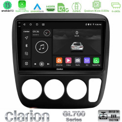 Clarion GL700 Series 8Core Android13 4+64GB Honda CRV 1997-2001 Navigation Multimedia Tablet 9 Με Carplay -amp; Android Auto