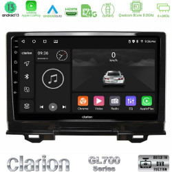 Clarion GL700 Series 8Core Android13 4+64GB Honda HR-V 2021-> Navigation Multimedia Tablet 9 Με Carplay -amp; Android Auto