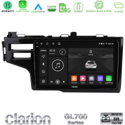 Clarion GL700 Series 8Core Android13 4+64GB Honda Jazz 2013-2020 Navigation Multimedia Tablet 9 Με Carplay -amp; Android Auto