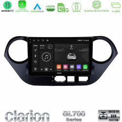 Clarion GL700 Series 8Core Android13 4+64GB Hyundai i10 2014-2020 Navigation Multimedia Tablet 9 Με Carplay -amp; Android Auto