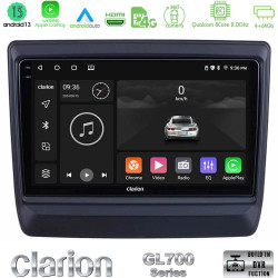 Clarion GL700 Series 8Core Android13 4+64GB Isuzu D-MAX 2020-2023 Navigation Multimedia Tablet 9 Με Carplay -amp; Android Auto