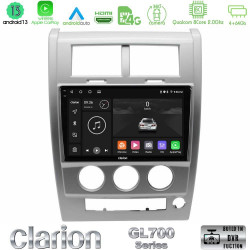 Clarion GL700 Series 8Core Android13 4+64GB Jeep Cherokee (KK) 2008-2012 Navigation Multimedia Tablet 10 Με Carplay -amp; Android Auto