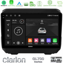 Clarion GL700 Series 8Core Android13 4+64GB Jeep Wrangler 2018-gt; Navigation Multimedia Tablet 9 Με Carplay -amp; Android Auto
