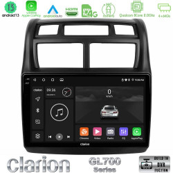 Clarion GL700 Series 8Core Android13 4+64GB Kia Sportage 2008-2011 Navigation Multimedia Tablet 9 Με Carplay -amp; Android Auto