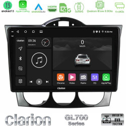 Clarion GL700 Series 8Core Android13 4+64GB Mazda RX8 2003-2008 Navigation Multimedia Tablet 9 Με Carplay -amp; Android Auto