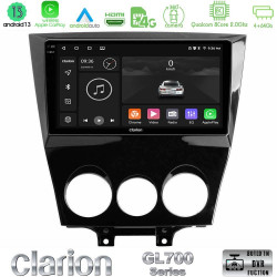 Clarion GL700 Series 8Core Android13 4+64GB Mazda RX8 2008-2012 Navigation Multimedia Tablet 9 Με Carplay -amp; Android Auto