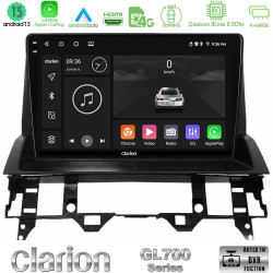 Clarion GL700 Series 8Core Android13 4+64GB Mazda6 2002-2006 Navigation Multimedia Tablet 9 Με Carplay -amp; Android Auto