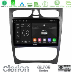 Clarion GL700 Series 8Core Android13 4+64GB Mercedes C Class (W203) Navigation Multimedia Tablet 9 Με Carplay -amp; Android Auto
