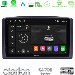 Clarion GL700 Series 8Core Android13 4+64GB Mercedes Vito 2015-2021 Navigation Multimedia Tablet 10 Με Carplay -amp; Android Auto